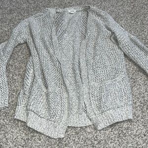 Grey cardigan